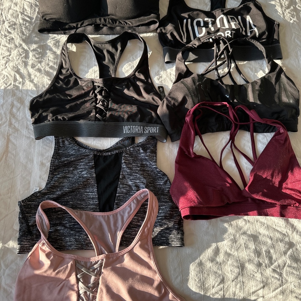 Size medium Victoria Secret sports bras